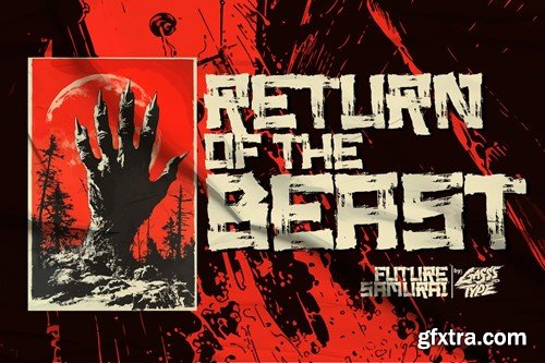 Future Samurai - Rough Brush Font RDR4G9D Future Samurai - Rough Brush Font RDR4G9D