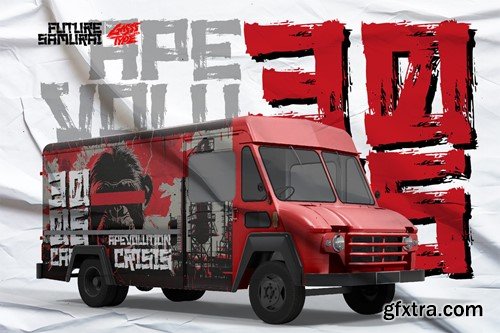 Future Samurai - Rough Brush Font RDR4G9D Future Samurai - Rough Brush Font RDR4G9D