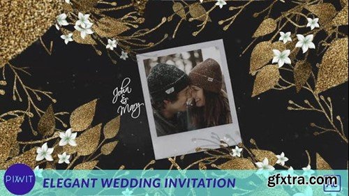 Videohive Elegant Floral Wedding Invitation 54031507 Videohive Elegant Floral Wedding Invitation 54031507