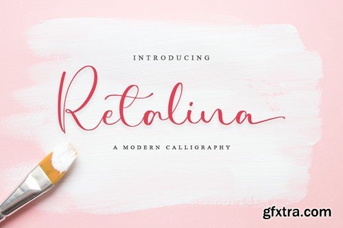 Retalina - A Lovely Script Font FTVT4HT