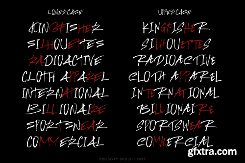 Brosgty Brush Font 6E28DLR Brosgty Brush Font 6E28DLR