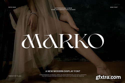 Marko Elegant Serif Font MC8YNVM Marko Elegant Serif Font MC8YNVM