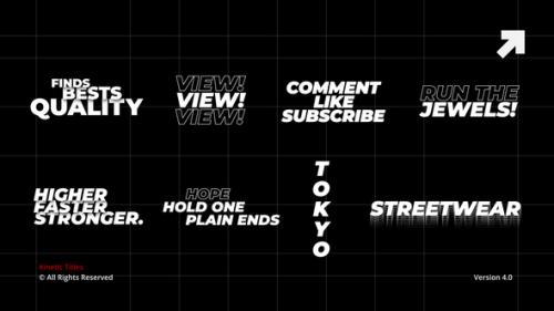 Kinetic Titles 4.0 | FCP - 53947088