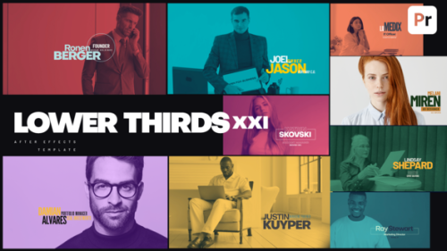 Lower Thirds XXI - 53953403