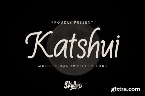 Katshui - Handwritten FOnt G5VBRL7 Katshui - Handwritten FOnt G5VBRL7