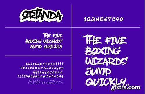 Ortanda Font 4QJ8ASM Ortanda Font 4QJ8ASM