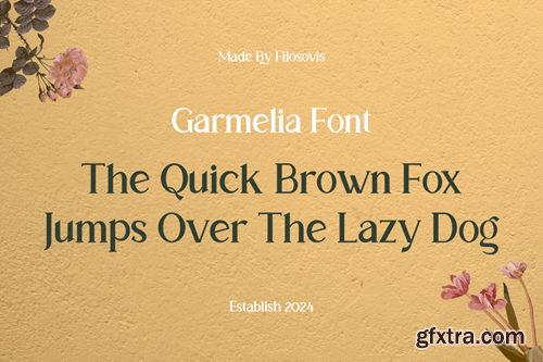 Garmelia | Aeshtetic Vintage Serif Font D9P3C8T Garmelia | Aeshtetic Vintage Serif Font D9P3C8T