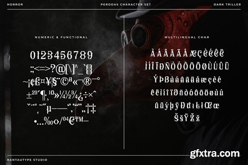 Perodas Horror Display Font 8GSP7V5 Perodas Horror Display Font 8GSP7V5