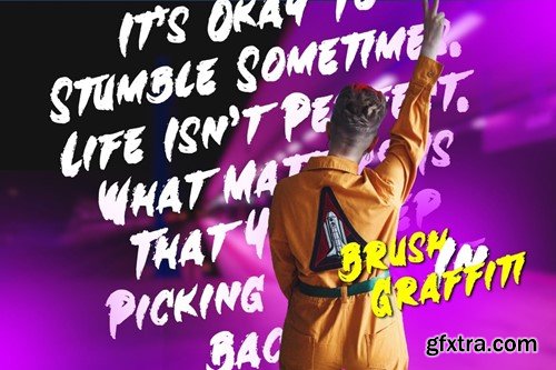 Vinomez - Graffiti Brush Font PV6D8VU Vinomez - Graffiti Brush Font PV6D8VU