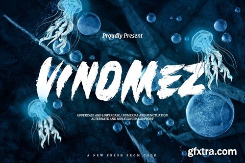 Vinomez - Graffiti Brush Font PV6D8VU Vinomez - Graffiti Brush Font PV6D8VU