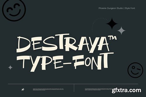 Destraya Font KM8WBFK Destraya Font KM8WBFK