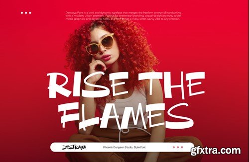 Destraya Font KM8WBFK Destraya Font KM8WBFK