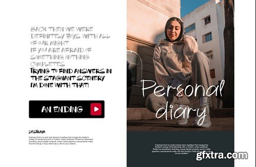 Destraya Font KM8WBFK Destraya Font KM8WBFK