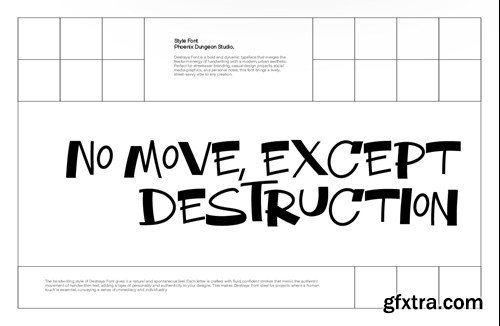 Destraya Font KM8WBFK Destraya Font KM8WBFK