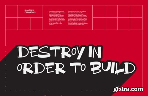 Destraya Font KM8WBFK Destraya Font KM8WBFK