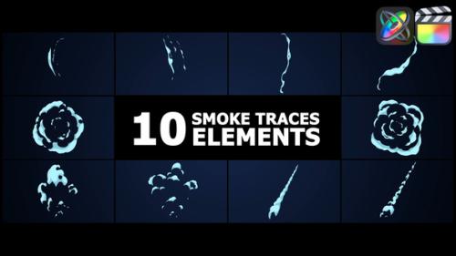 Smoke Traces Elements | FCPX - 53769276