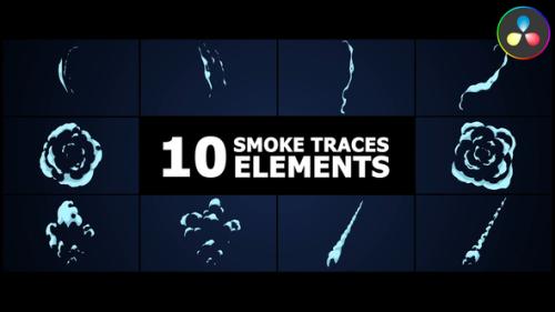 Smoke Traces Elements | DaVinci Resolve - 53769300