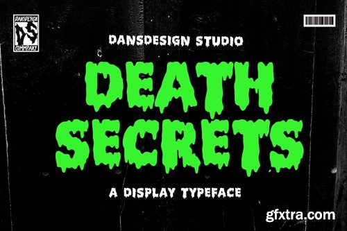 Death Secrets Halloween Horror Melted Display Font W3FZ3JT Death Secrets Halloween Horror Melted Display Font W3FZ3JT
