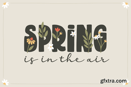 Balmy Morning Font Duo KLGY63B Balmy Morning Font Duo KLGY63B