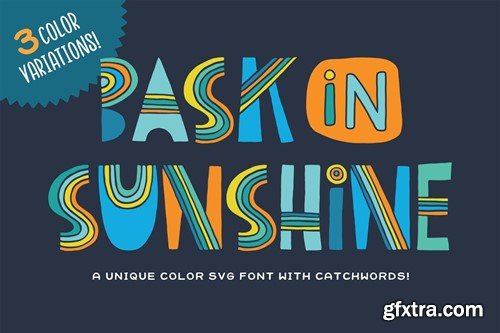 Bask in Sunshine Font 8866QP7 Bask in Sunshine Font 8866QP7