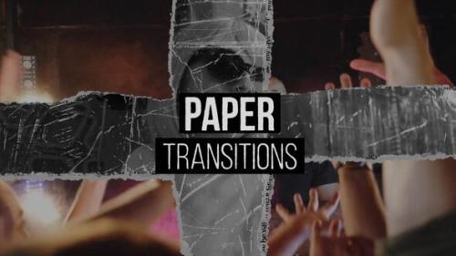 Paper Transition | 4K (MOGRT) - 53771272