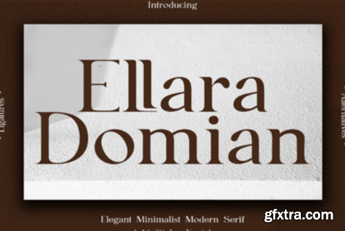 Ellara Domian Font Ellara Domian Font