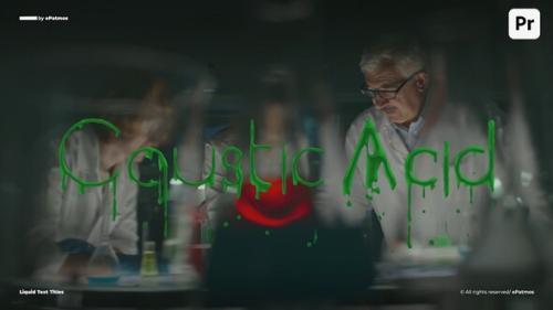 Liquid Text Titles | PP - 53785124