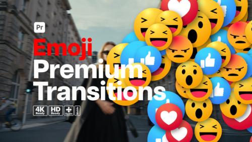Premium Transitions Emoji for Premiere Pro - 53786039