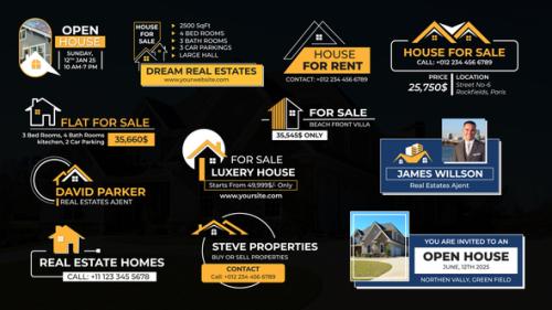 Real Estates Lower Thirds - 53787654