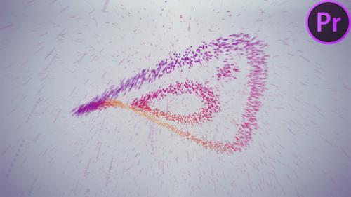 Bright Particle Logo for Premiere Pro - 53791045