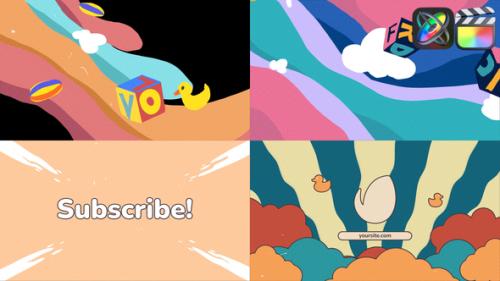 Funny Clouds Logo for FCPX - 53797402