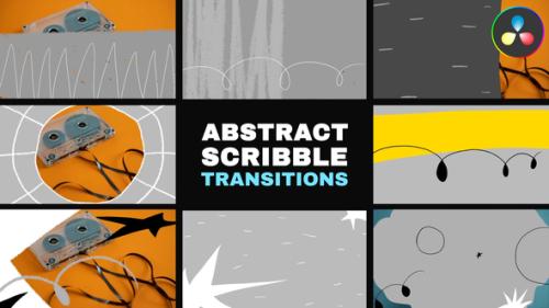 Abstract Scribble Transitions for DaVinci Resolve - 53797856