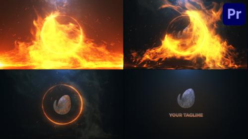 Epic Fire Logo Reveal for Premiere Pro - 53798002