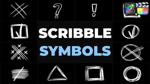 Scribble Symbols | FCPX - 53798941