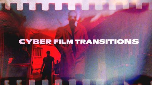 Cyber FIlm Transitions | Premiere Pro - 53805707