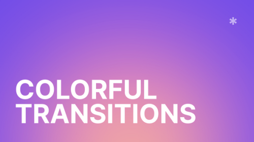 Colorful Transitions Pt. 1 for Davinci Resolve - 53812223