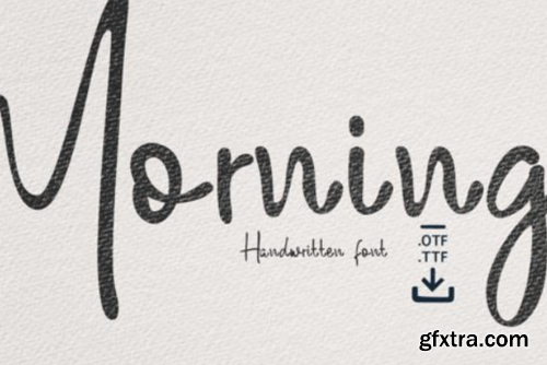 Morning Font Morning Font