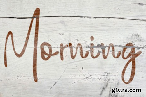 Morning Font Morning Font