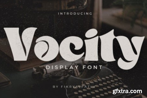 Vocity Font Vocity Font
