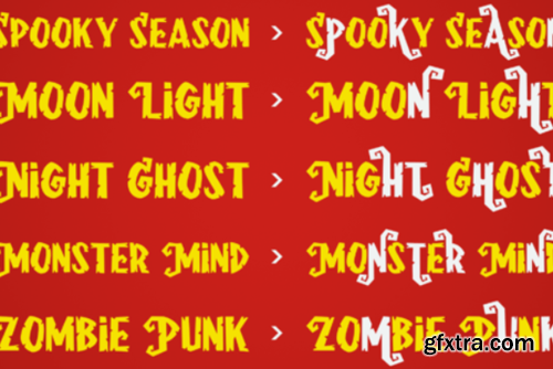 Frightening Font Frightening Font