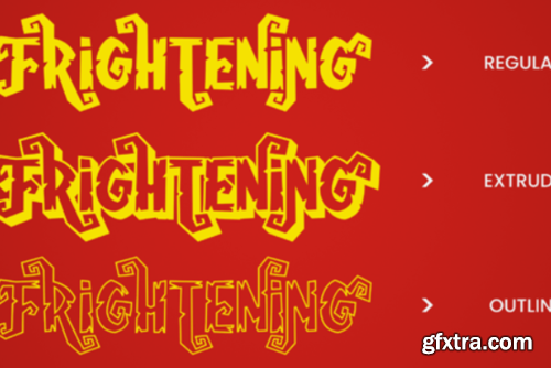 Frightening Font Frightening Font