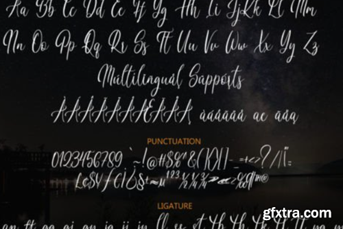 Starlight Cascade Font Starlight Cascade Font