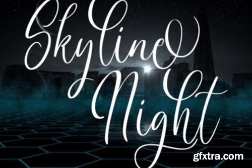 Starlight Cascade Font Starlight Cascade Font