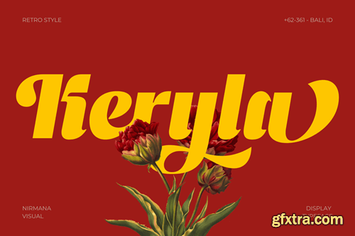 Keryla Retro - Logo Font 5DXB9W3 Keryla Retro - Logo Font 5DXB9W3