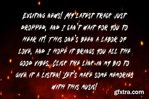 Naxrsoul Cather - Horror Brush Font PFJWLPZ Naxrsoul Cather - Horror Brush Font PFJWLPZ