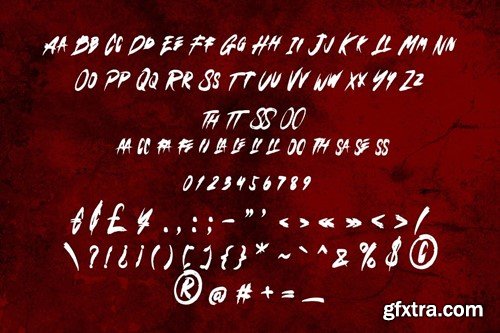 Naxrsoul Cather - Horror Brush Font PFJWLPZ Naxrsoul Cather - Horror Brush Font PFJWLPZ