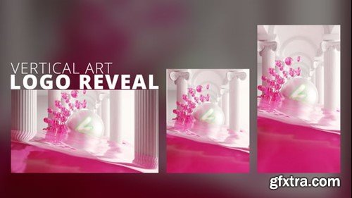 Videohive Vertical Art Logo Reveal 54289011 Videohive Vertical Art Logo Reveal 54289011