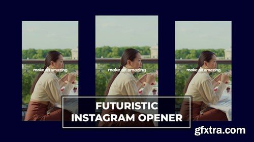Videohive Futuristic Instagram Opener 54275416 Videohive Futuristic Instagram Opener 54275416