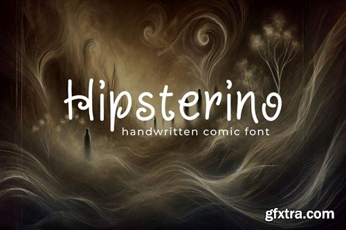 Hipsterino - Handeritten Comic Font WPDHREA Hipsterino - Handeritten Comic Font WPDHREA