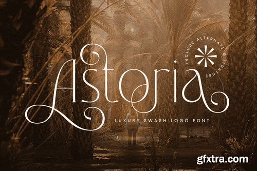 Astoria - Luxury Swash Logo Font LJ487UJ Astoria - Luxury Swash Logo Font LJ487UJ